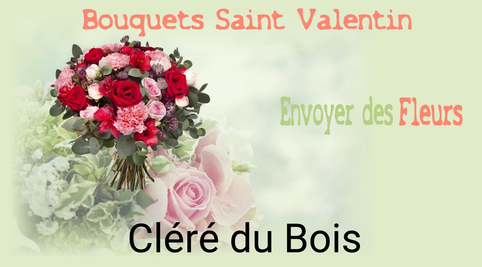 Roses de Saint-Valentin livrées à Cléré-du-Bois